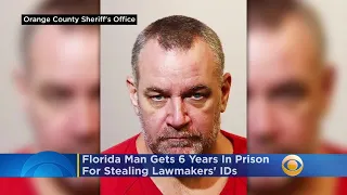 Florida Man Gets 6 Years In Prison For Stealing Lawmakers IDs Passing Bad Checks