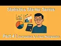 Statistics Starter Series Part 4 Correlation and Linear Regression