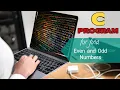 C Program For Find Even and Odd Numbers with - - VS-Code