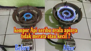 Download Cara memperbaiki kompor gas RINNAI Api seribu yang sebagian apinya tidak menyala/ api tidak merata MP3