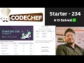 Codechef Starters - 234 A-D Explained