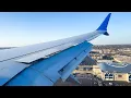 4K United Airlines Boeing 737 MAX 9 Windy Landing at Chicago O Hare