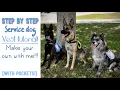 Wanna learn how to make your own service dog vest CLICK HERE