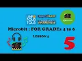 MicroBit Lesson 5 for Grade 4