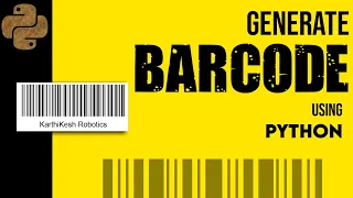 Generate BARCODE using Python