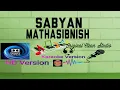 Sabyan - Mathasibnish (Ma Thasebneesh) Karaoke | (Original Version)