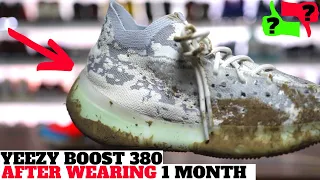 After Wearing 1 month YEEZY BOOST 380 ALIEN Pros Cons