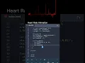 Create Heart Rate animation in Javascript html5 canvas