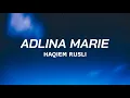 Download Lagu Adlina Marie - Haqiem Rusli (Lyric)