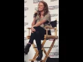 Amy Acker Dallas Comic Con 2016-Favorite Shaw Scenes