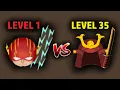 Superhero io - New Level Max Evolution Unlocked Samurai Update 1 0m Score