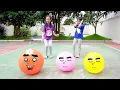 Download Lagu Keysha \u0026 Sheena's Surprise Balloon Popping Challenge