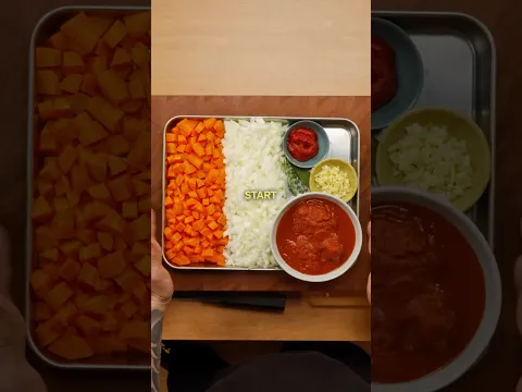 Mise en place - "everything in its place"