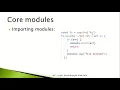 Modules NodeJS - Types and Usage