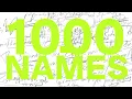 Sean Curran - 1,000 Names (Lyric Video)