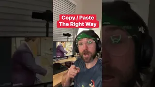 You Have Been Copy Pasting Wrong 