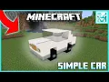 Simple White Car - Minecraft Tutorial