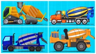 Download Concrete Mixer | Street Vehicle Videos For Children by Kids Channel MP3