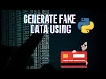 How to generate fake data using python faker package python tricks