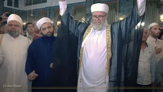 منصور زعيتر   من اجمل وصلات الحضرة قلبي مولع بالفتى الرواس      حفل حلب                دندنها