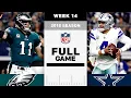 Philadelphia Eagles vs Dallas Cowboys FULL GAME NFL 2018 Week 14