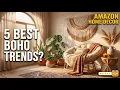 Transform Your Room Top 5 Modern Boho Home Decor Trends 2026 Cozy Stylish