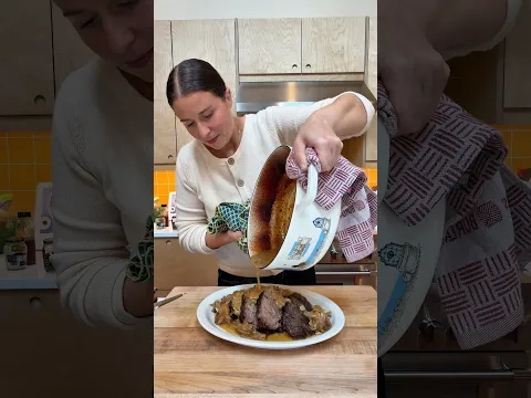 pot roast au poivre!