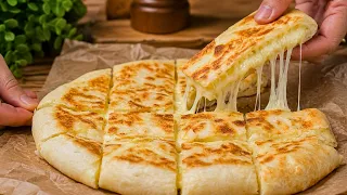 Pão de Queijo e Batata Assado na Frigideira! Sem Forno Sem Fermento