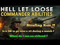 Hell Let Loose Commander Education - How and When To Use Commander Abilities