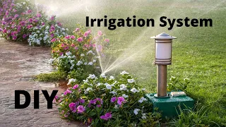 Easy DIY Flower Bed Garden Watering System