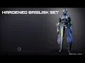 Destiny 2 Hardened Basilisk Set Quick Showcase Warlock