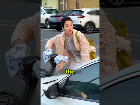 He Screamed at the Wrong Woman in the Lot 🚗💥 #LifeLesson #Shorts