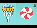 Tiny Feast level 1 walkthrough solution
