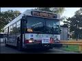 CTA On-Board 2007 New Flyer D40LF Bus On Rt 77 Belmont From Cumberland to Cicero Ave