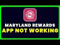 Maryland Lottery Rewards App Not Working How to Fix Maryland Lottery Rewards App Not Working