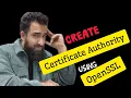 Lagu Create a CA (Certificate Authority) using openSSL #openssl #cisco #windows 