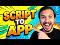 PYTHON SCRIPT TO WEB APP in 10 minutes