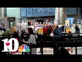 Day eight of government shutdown underway airports seeing delays as staff calls out