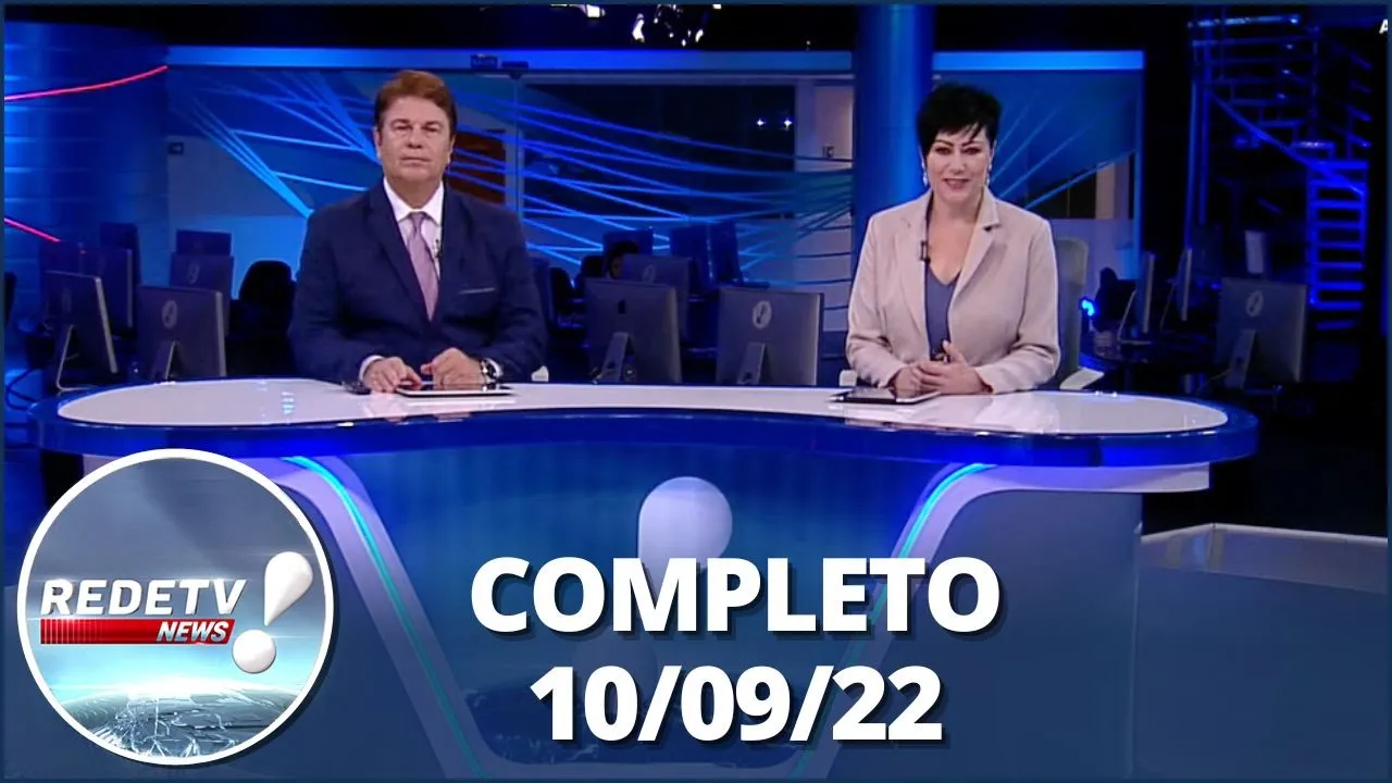 RedeTV News (10/09/22) | Completo