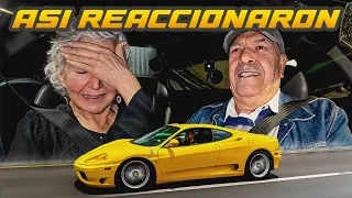 MIS PAPÁS REACCIONAN AL FERRARI !! 😱 | JUCA