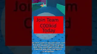 The story of cool kid