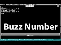 Determining a Buzz number Qbasic For Beginners By Hscp