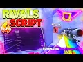 RIVALS Script Gui Exploit Hack AIMBOT SILENT AIM GET ALL SKINS PLAYER ESP More FREE No Key