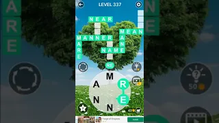 Word Crossword Search level 337