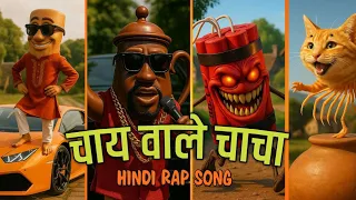 चाय वाले चाचा hindi Rap song #brainrot #cartoon