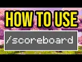 How To Use Scoreboard Command In Minecraft Bedrock Xbox MCPE Switch PC