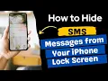 Download Lagu Verberg sms-berichten op het vergrendelscherm van de iPhone