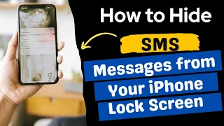 Hide SMS Messages On Lock Screen In IPhone 