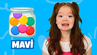 Renkleri Öğrenelim - 0-5 Yaş İçin Öğretici Video #learncolors #okulöncesi