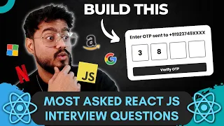React JS Interview Questions OTP Login - Frontend Machine Coding Interview Experience